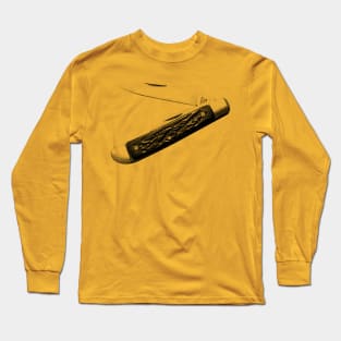 Kids Pocket Knife Long Sleeve T-Shirt